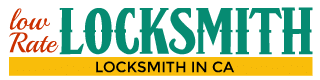 Low Rate Locksmith Logo