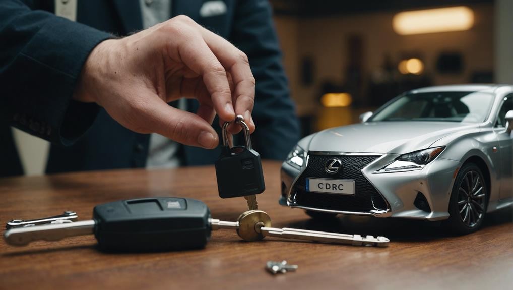 cost saving tips for lexus rc car key replacement