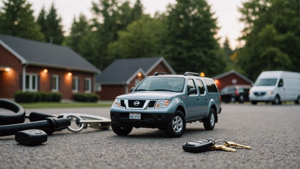 nissan frontier key services
