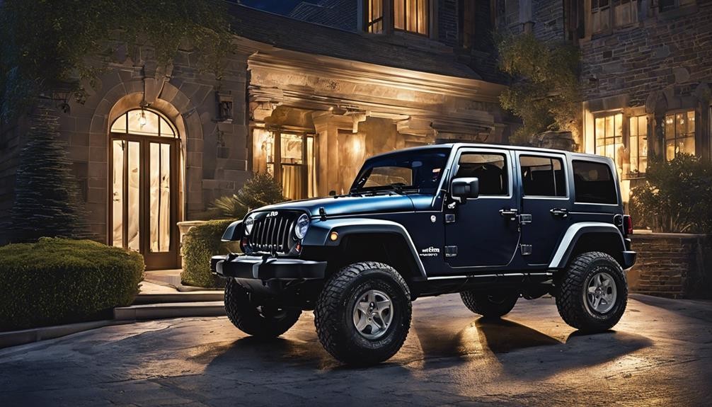 securely park your wrangler